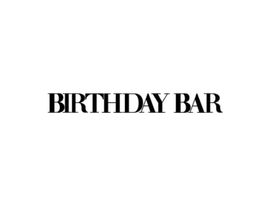 BIRTHDAY BAR