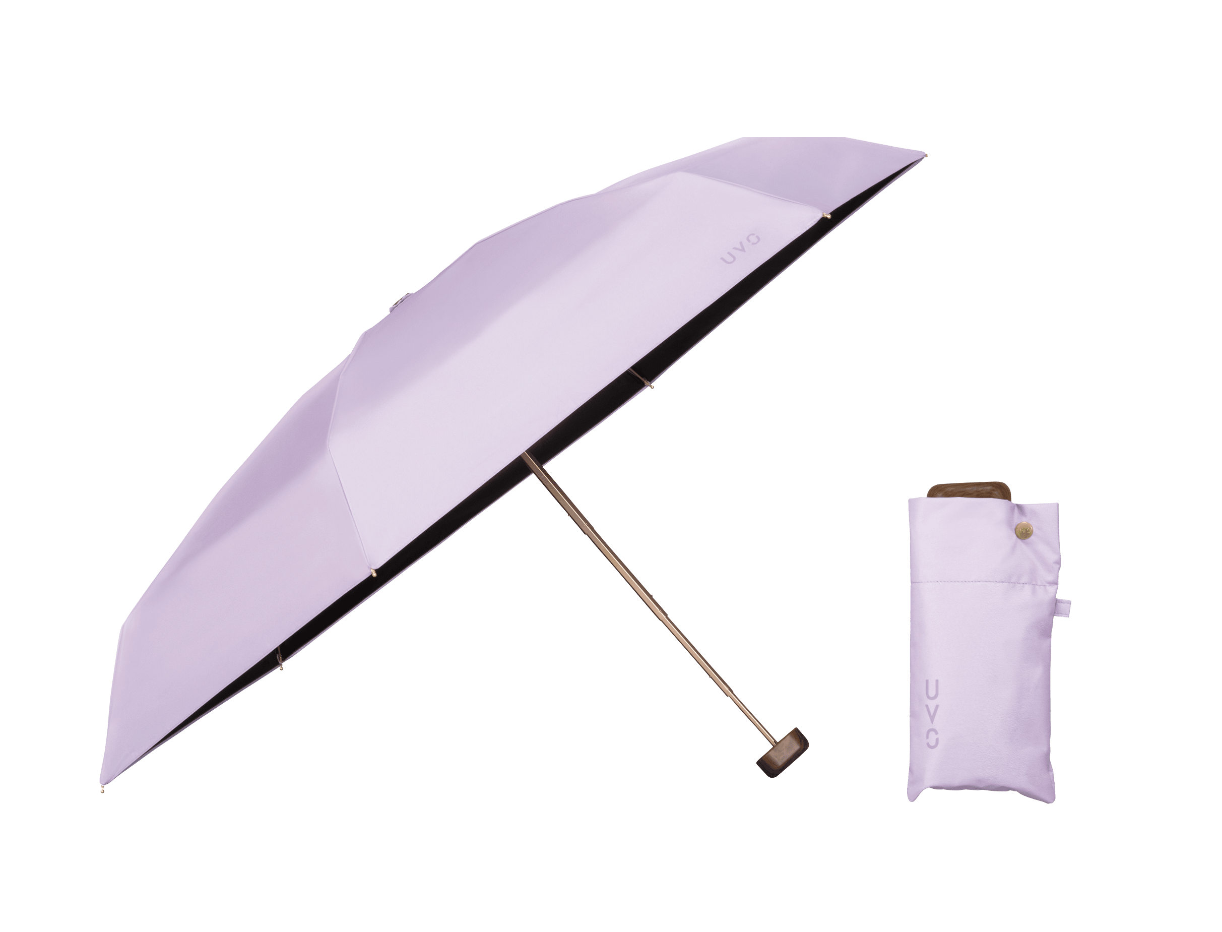 5段折りたたみ傘（ラベンダー）