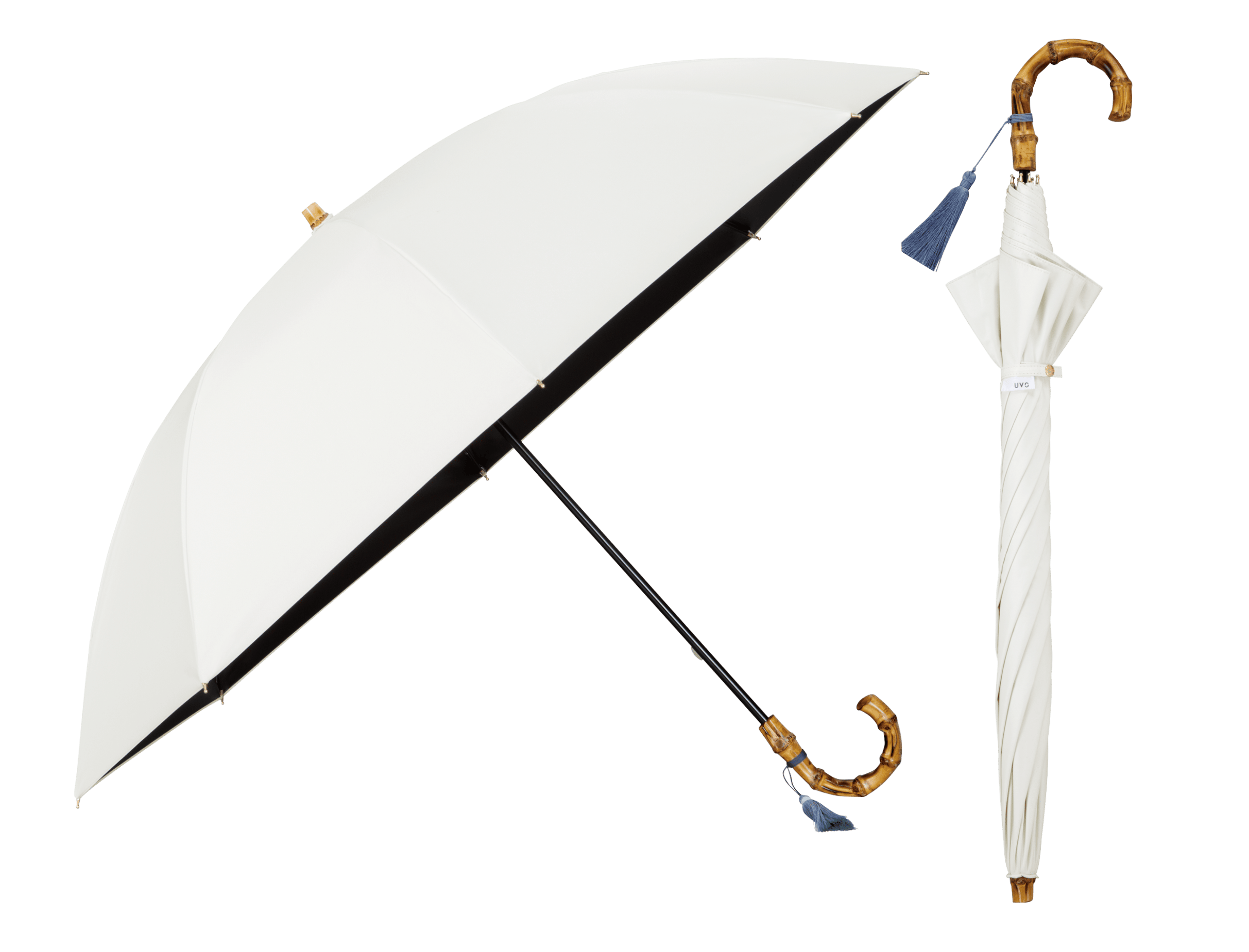 長傘／60cm（ホワイト）